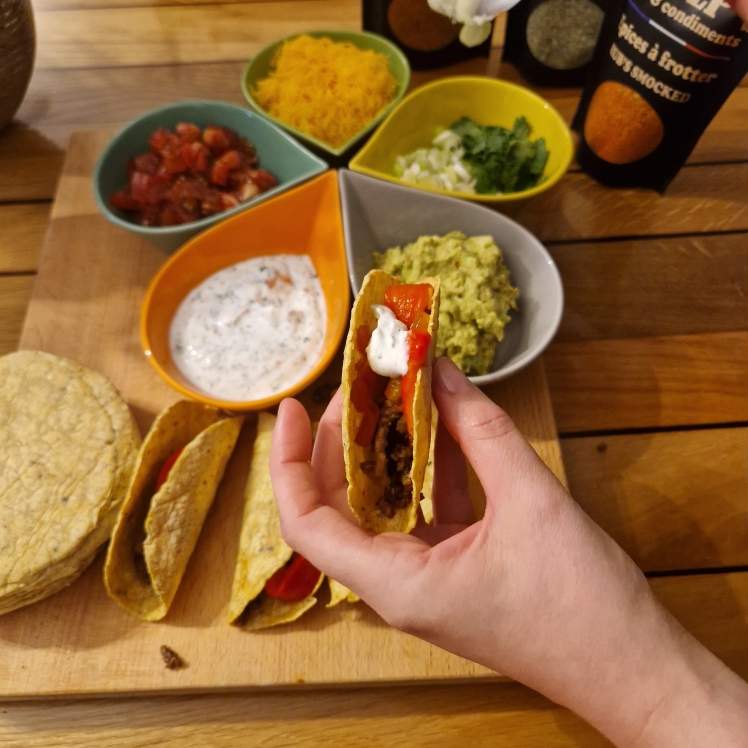 Montage Recette tacos au Rub Mexicano