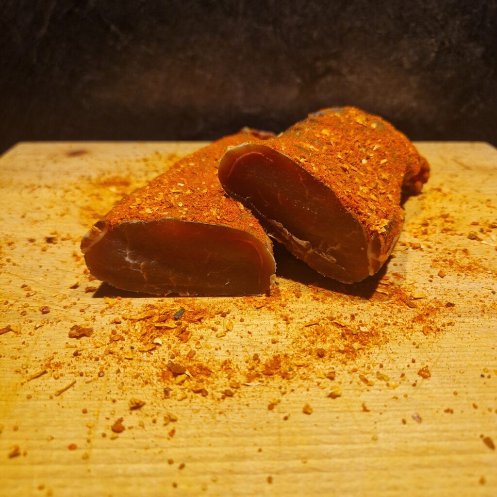 filet mignon séché au Rub Smoked