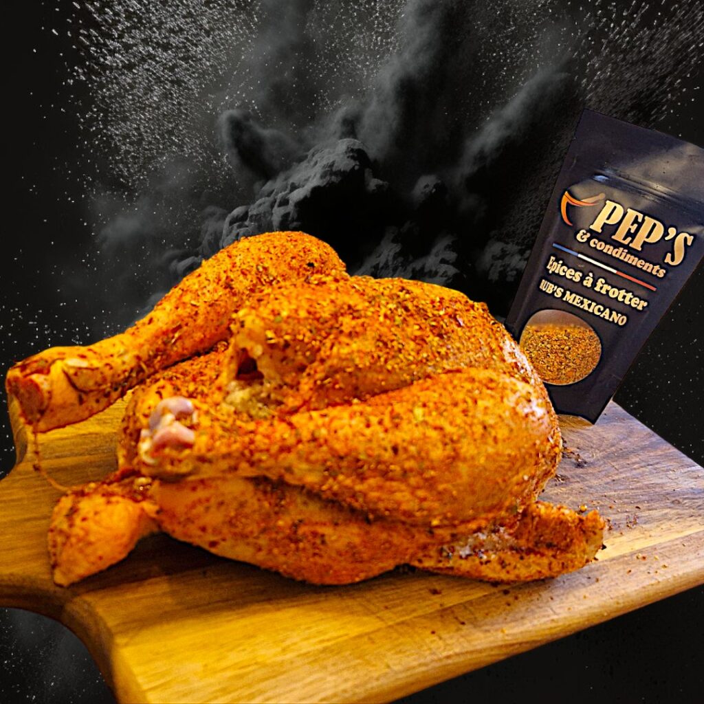 poulet rôti Rub Mexicano